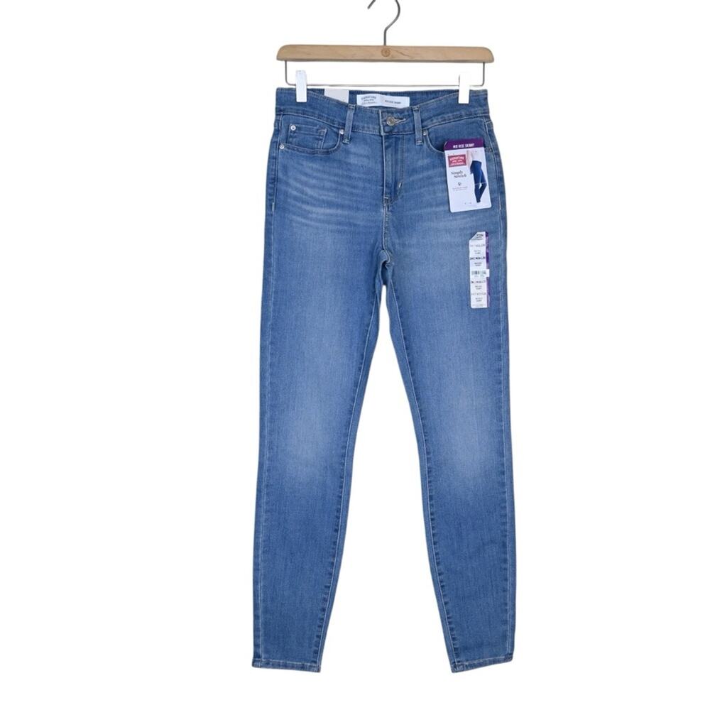Levi Strauss Signature Women's Mid Rise Skinny Jean NEW